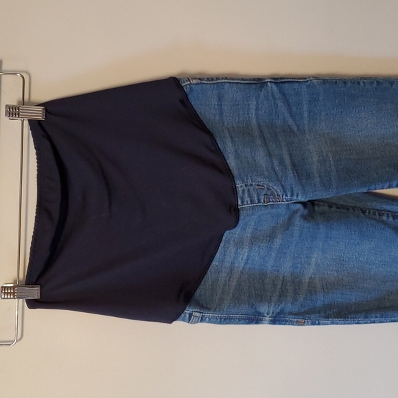 Madewell Maternity Over-the-Belly Skinny Crop Jeans - Picture 5 of 14